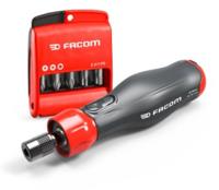 Facom ATPA4V.J12IPB E-PROTWIST elektrische schroevendraaierset [12-delig] USB-C oplaadbaar - Phillips , Pozidriv , 6-kant - thumbnail