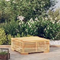 Tuintafel 69,5x69,5x31 cm massief teakhout - thumbnail