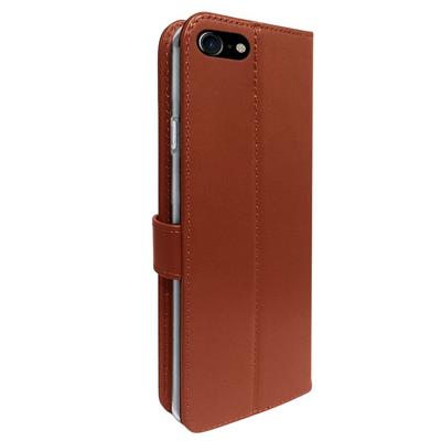 Valenta Gel Skin Apple iPhone SE 2022 / SE 2020 / 8 / 7 Book Case Leer Bruin