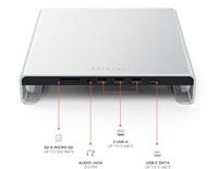 Satechi Monitor Stand Hub USB-C laptopdockingstation / standaard - thumbnail