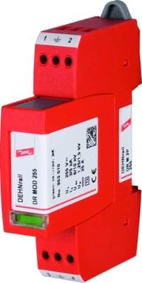 DEHN 953200 DR M 2P 255 Overspanningsveilige afleider Overspanningsbeveiliging voor: Verdeelkast 5 kA 1 stuk(s) DEHN 953200 DR M 2P 255 Overspanningsveilige afleider Overspanningsbeveiliging voor: Verdeelkast 5 kA 1 stuk(s)