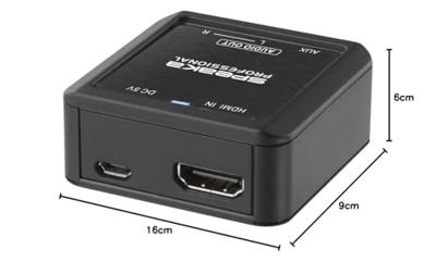 SpeaKa Professional Audio Converter [HDMI - Cinch]