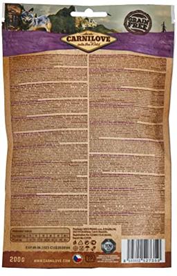 CARNILOVE Semi-Moist Snack Kwartel & Oregano - Hondensnack met kwartel en oregano - 200 g