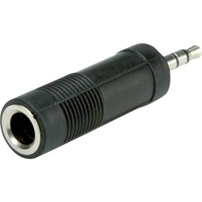 ROLINE Stereo Adapter 3.5 mm male - 6.35 mm female