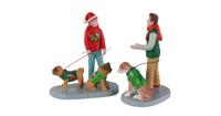 Festive friends set of 2 kerstfiguur LEMAX - Lemax - thumbnail