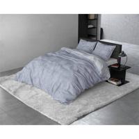 Sleeptime Flanel Washed Cotton Blauw 240 x 200/220 cm - thumbnail