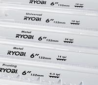 Ryobi RAK06RB | 6-delig Reciprozaagbladen - 5132002547 - 5132002547 - thumbnail