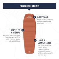 Sea To Summit Pursuit Zelfopblazend - groot rechthoekig breed - slaapmat - thumbnail