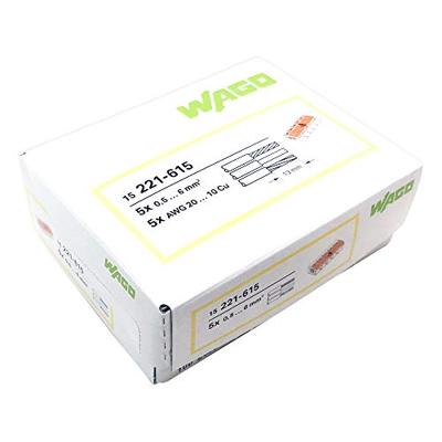 Enzo WAGO Lasklem hersluitbaar 5-voudig ds15 max.6qmm - 4047221