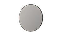 Spiegel INK SP24 120x4x120 cm incl. direct LED-Verlichting Rondom en Spiegelverwarming Mat Zwart - thumbnail