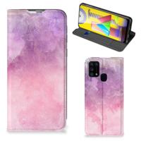 Bookcase Samsung Galaxy M31 Pink Purple Paint - thumbnail