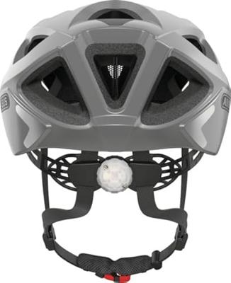 Abus helm aduro 2.0 m (52-58cm). zilver