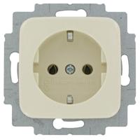 Busch Jaeger CREME inbouw stopcontact RA - 4695000 - thumbnail