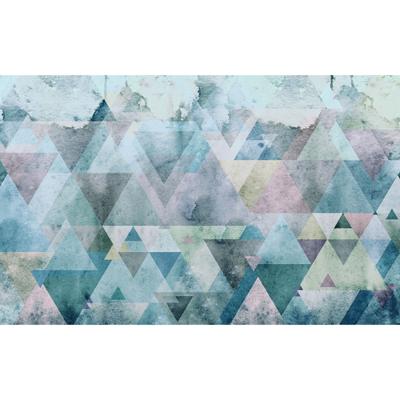 Noordwand Komar Pure Fotobehang Triangles Blue - P018A-VD4
