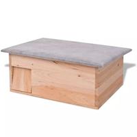 VidaXL Egelhuis 45x33x22 cm hout - thumbnail