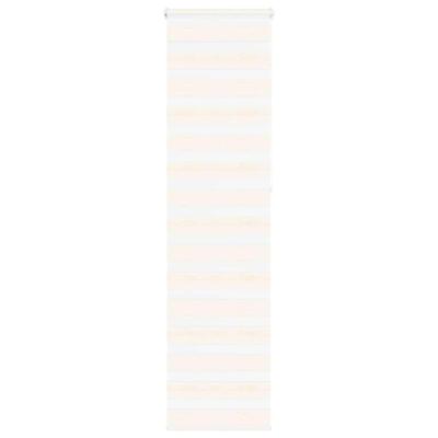 Zebra rolgordijn 60x230 cm stofbreedte marmerbeige 55,9 cm