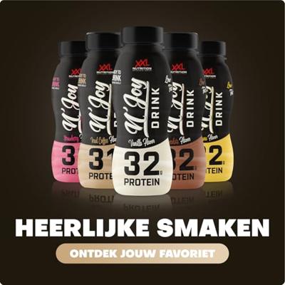XXL Nutrition n'joy protein drink vanille pet flesje (6x 310ml)