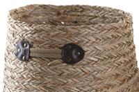 Mandenset DKD Home Decor Zeegras (30 x 30 x 28 cm) - thumbnail