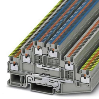 Phoenix Contact 3213755 Aardklem 3-etages 3.5 mm Snelaansluiting Grijs 50 stuk(s)