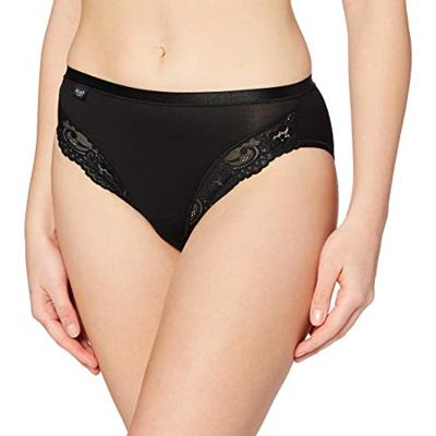 Romance Tai - Kanten dames heup slip - Kanten dames onderbroek - Comfort ondergoed - 44 - Zwart | Dames slip - Onderbroek - Ondergoed - 44 - - 44