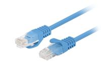 PATCHCORD KAT.5E UTP 1.5M NIEBIESKI FLUKE PASSED LANBERG 10-PACK - thumbnail