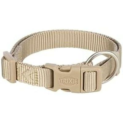 Trixie halsband hond premium zand taupe Trixie halsband hond premium zand taupe