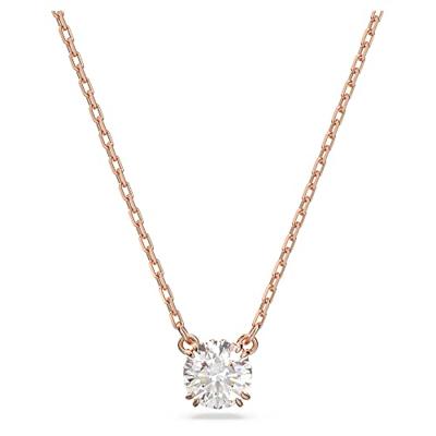 Swarovski 5636710 Ketting Constella rosekleurig-wit 38-42 cm