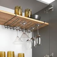 Metaltex Glazenrek 37x26x6 cm Zwart - thumbnail