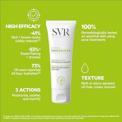 SVR Sebiaclear Hydraterende Crème 40ml
