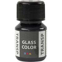 Creativ Company Glass color transparent, zwart, 30 ml/ 1 fles - thumbnail