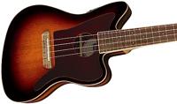 Fender Fullerton Jazzmaster Uke WN Tortoiseshell Pickguard 3-Color Sunburst elektrisch-akoestische ukelele - thumbnail