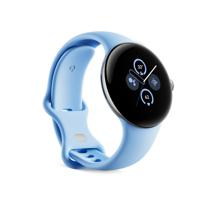 Google Pixel Watch 2 – het beste van Google en Fitbit – hartslagmeting, stressmanagement en veiligheidsfuncties – Android – aluminium behuizing in gepolijst zilver – sportarmband in Bay – LTE - thumbnail