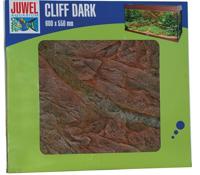 Juwel Achterwand Cliff Dark - Natuurlijke Bruine Rotsstructuur 60x55cm voor Aquarium - thumbnail