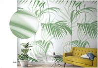 Noordwand Smart Art Easy Fotobehang vervaagde palmbladeren 47209 - thumbnail