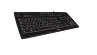 CHERRY Stream 3.0 Toetsenbord QWERTY, Engels Zwart Ergonomisch, Spatwaterdicht - thumbnail