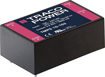 TracoPower TMPS 10-105 Schakelnetvoedingsmodule 5 V/DC 2 A 10 W