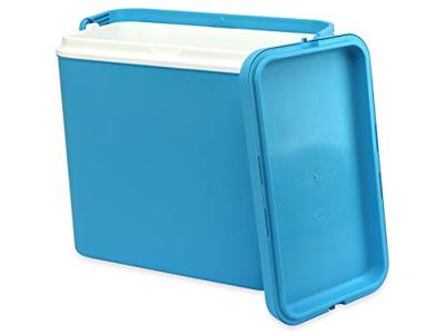 Overige Merken Koelbox 24l blauw/wit