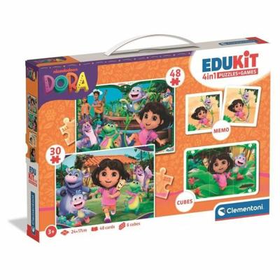 Clementoni Edukit Dora 4-in-1 leerset