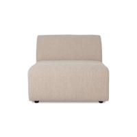 HKliving Jax bank Middle Boucle Taupe - thumbnail