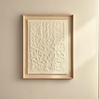 Kave Home Schilderij 'Annia' Papier Maché, 90 x 70cm