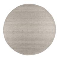Interieur05 Wollen Vloerkleed Rond Lichtgrijs Vik 240cm (XL) - thumbnail