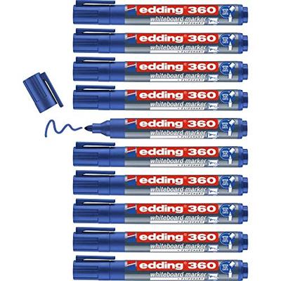 Whiteboardmarker edding 360 rond 1.5-3mm blauw | 10 stuks