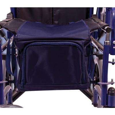 Tas voor onder de rolstoelzitting | Afmeting 30 x 29 x 40 cm | Rolstoeltas | Donkerblauw | PR35077