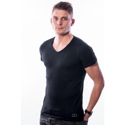 Ten Cate Men T-Shirt V-Neck Black Two Pack (32299)