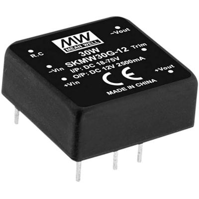 MEAN WELL SKMW30F-12 DC/DC-converter 2.5 A 30 W Aantal uitgangen: 1 x Inhoud 1 stuk(s) MEAN WELL SKMW30F-12 DC/DC-converter 2.5 A 30 W Aantal uitgangen: 1 x Inhoud 1 stuk(s)