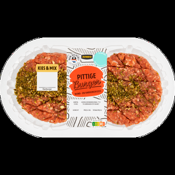 Jumbo Pittige Burger 2 Stuks