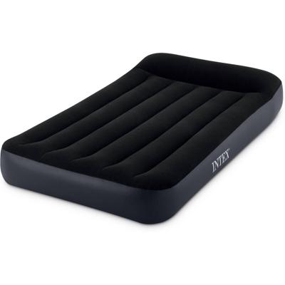 Intex 64141 Pillow Rest Classic Twin 1-Persoons Luchtbed 191x99x25 cm Zwart