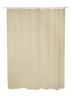 Douchegordijn Exma basic Beige PVC 140 x 180 cm - thumbnail