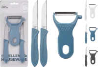 Household Blue Schilmessenset 3 dlg - thumbnail