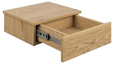 Bendt Zwevend Nachtkastje 'Grete' Met 1 lade, kleur Naturel Bendt Zwevend Nachtkastje 'Grete' Met 1 lade, kleur Naturel